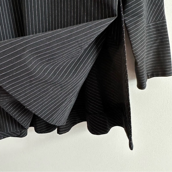 Anne Klein Black Pinstripe Top - Picture 6 of 15
